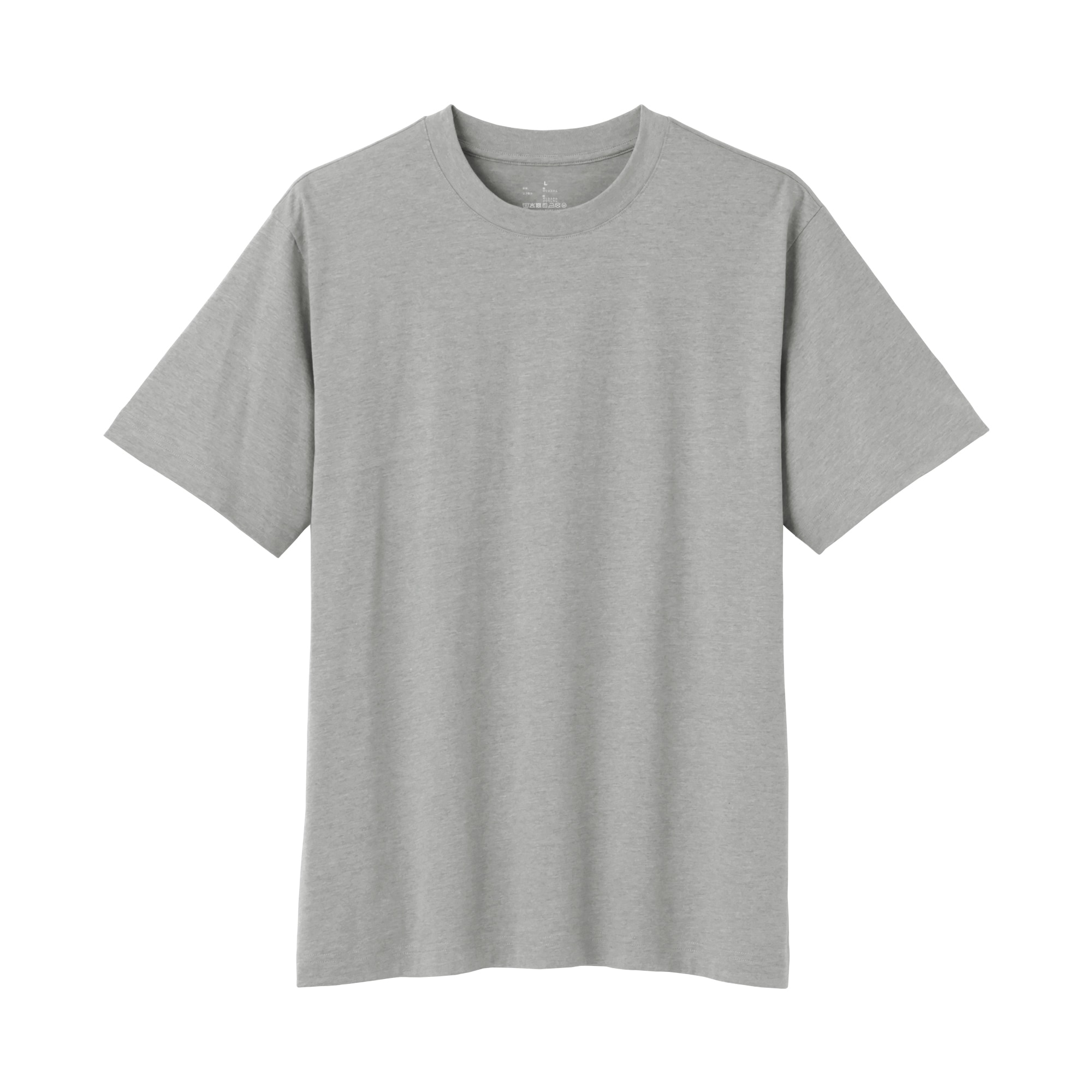 紳士　天竺編みクルーネック半袖Ｔシャツ