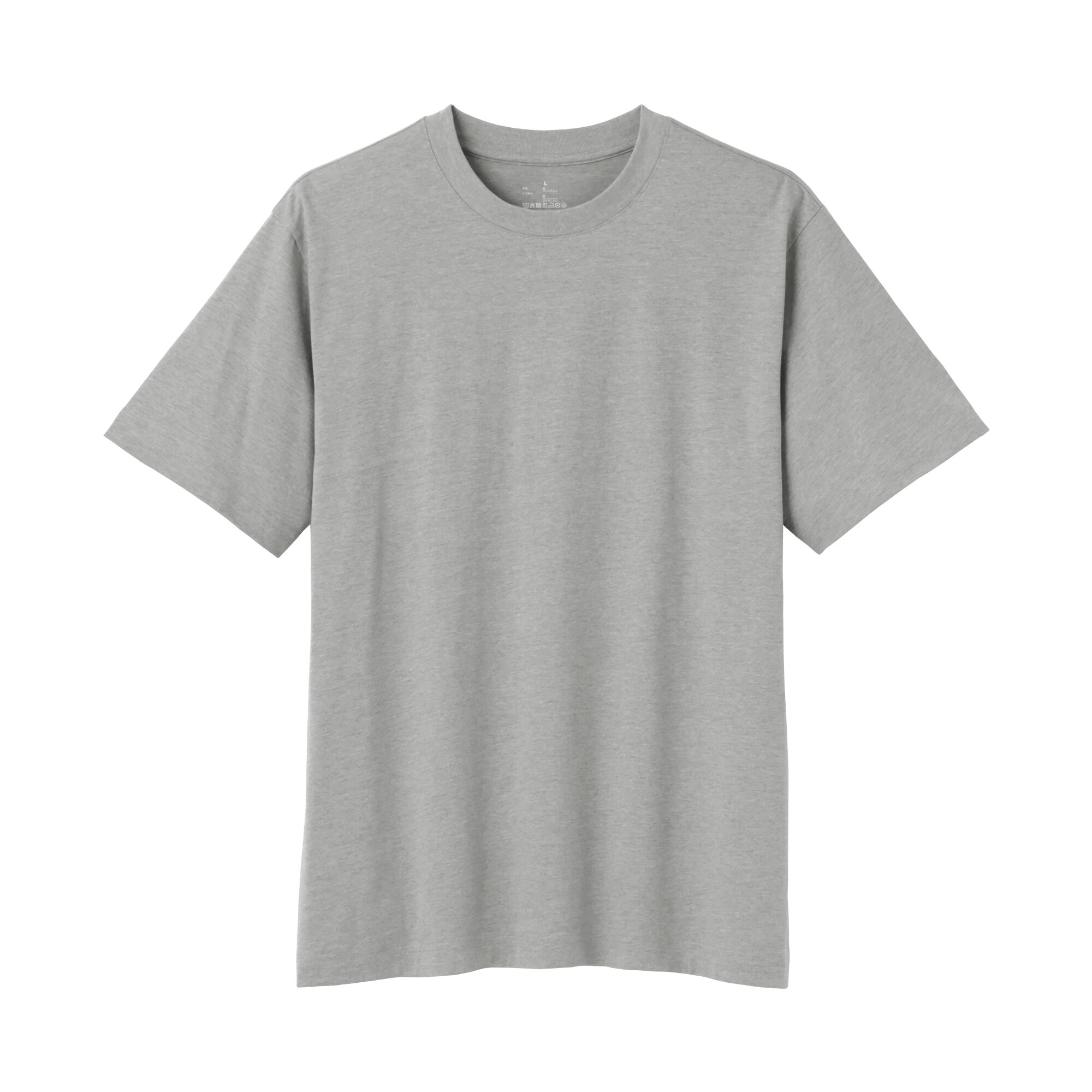 紳士　天竺編みクルーネック半袖Ｔシャツ