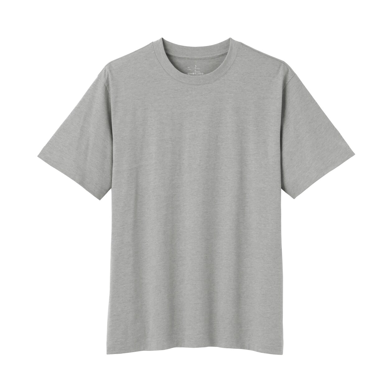 紳士　天竺編みクルーネック半袖Ｔシャツ