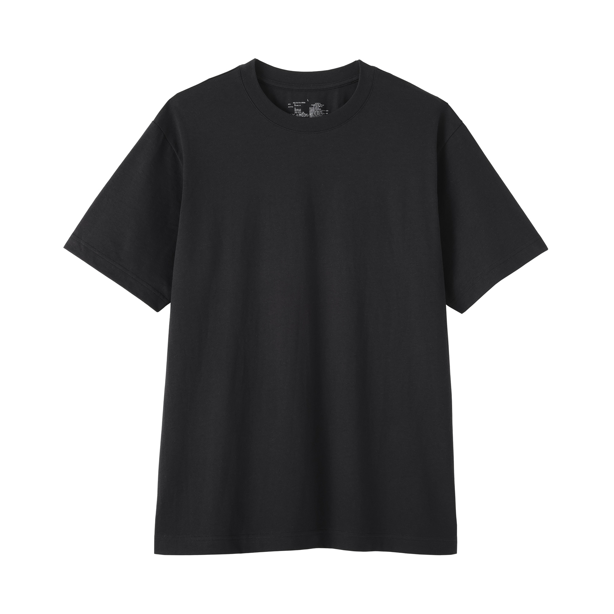 紳士　天竺編みクルーネック半袖Ｔシャツ