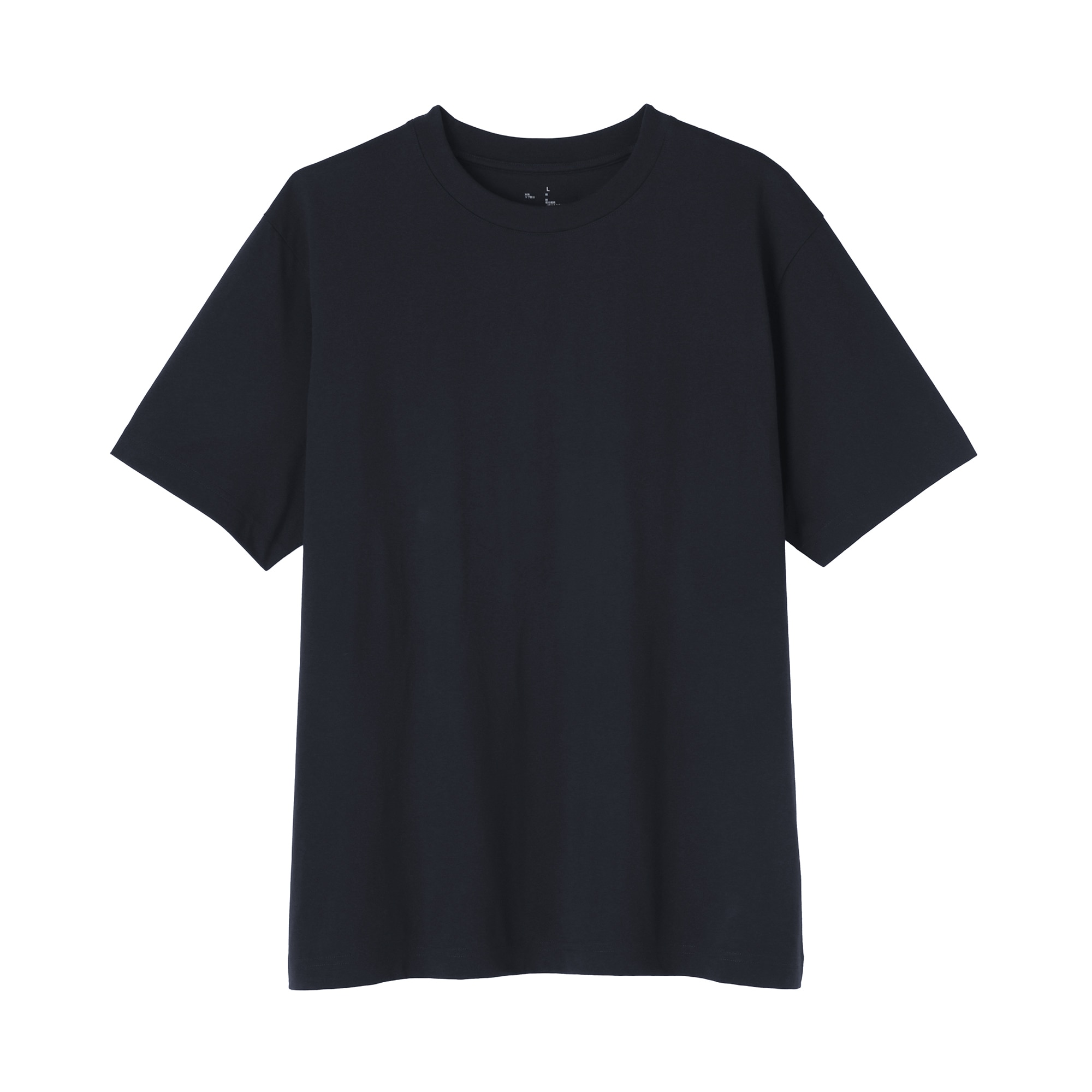 紳士　天竺編みクルーネック半袖Ｔシャツ