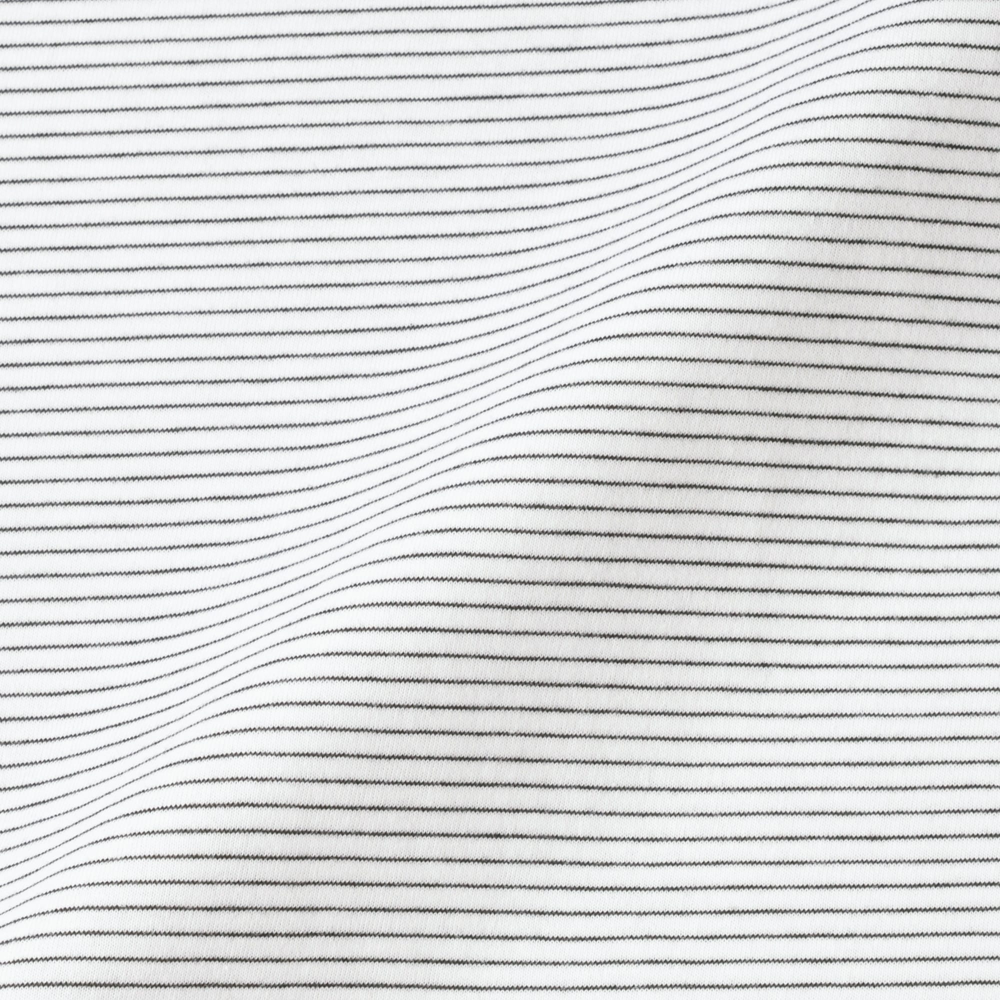 紳士　天竺編みクルーネック半袖Ｔシャツ（ボーダー）（ＡＳＥＡＮ）