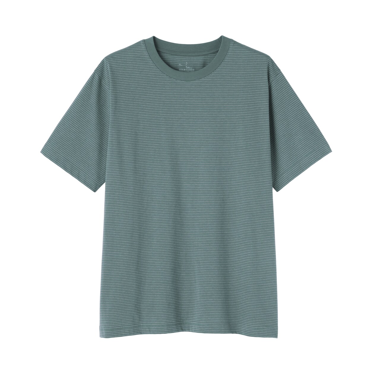 紳士　天竺編みクルーネック半袖Ｔシャツ（ボーダー）（ＡＳＥＡＮ）