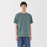 紳士　天竺編みクルーネック半袖Ｔシャツ（ボーダー）（ＡＳＥＡＮ）