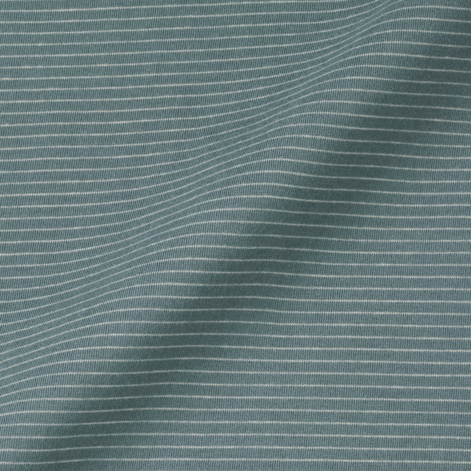 紳士　天竺編みクルーネック半袖Ｔシャツ（ボーダー）（ＡＳＥＡＮ）