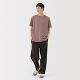 紳士　天竺編みクルーネック半袖Ｔシャツ（ボーダー）（ＡＳＥＡＮ）