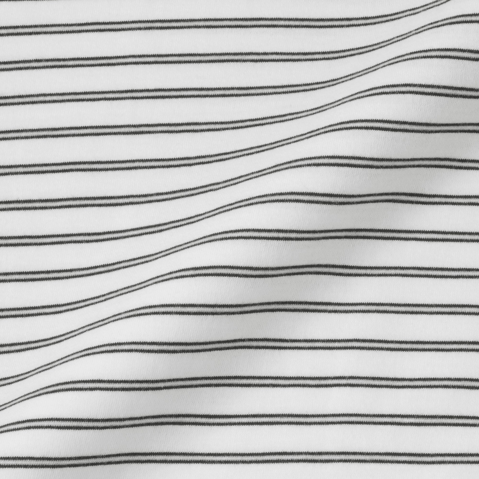 紳士　天竺編みクルーネック半袖Ｔシャツ（ボーダー）（ＡＳＥＡＮ）