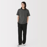 紳士　天竺編みクルーネック半袖Ｔシャツ（ボーダー）（ＡＳＥＡＮ）