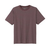 紳士　天竺編みクルーネック半袖Ｔシャツ（ボーダー）（ＡＳＥＡＮ）