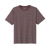 紳士　天竺編みクルーネック半袖Ｔシャツ（ボーダー）（ＡＳＥＡＮ）