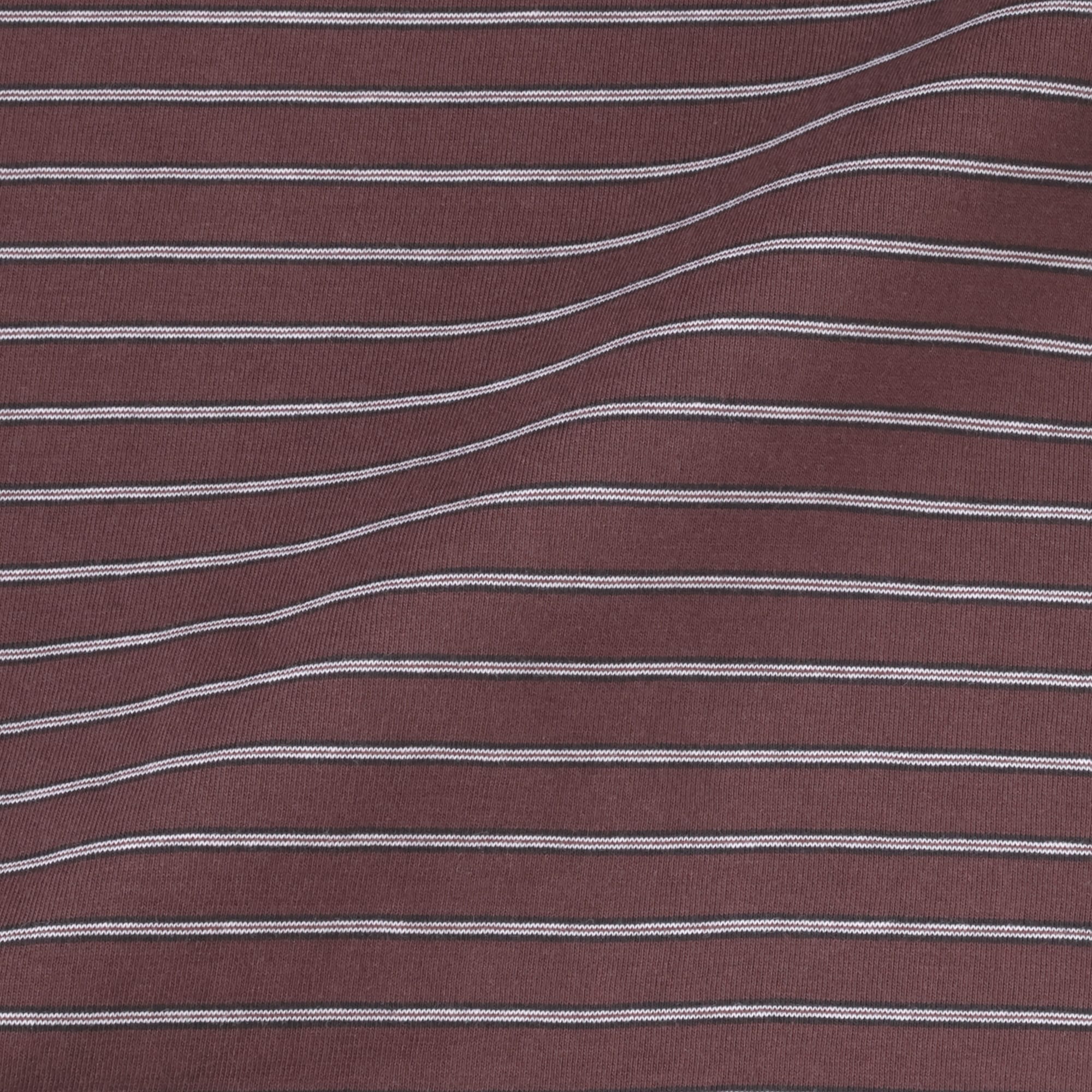 紳士　天竺編みクルーネック半袖Ｔシャツ（ボーダー）（ＡＳＥＡＮ）