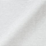 紳士　天竺編みクルーネック長袖Ｔシャツ（ボーダー）