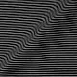 紳士　天竺編みクルーネック長袖Ｔシャツ（ボーダー）