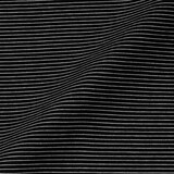 紳士　天竺編みクルーネック長袖Ｔシャツ（ボーダー）