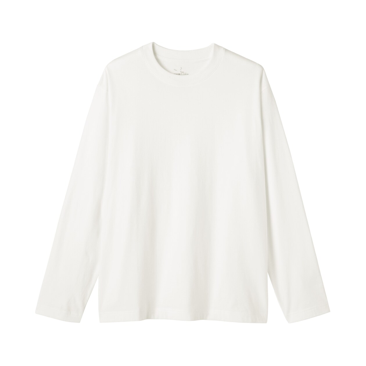 紳士　起毛クルーネック長袖Ｔシャツ