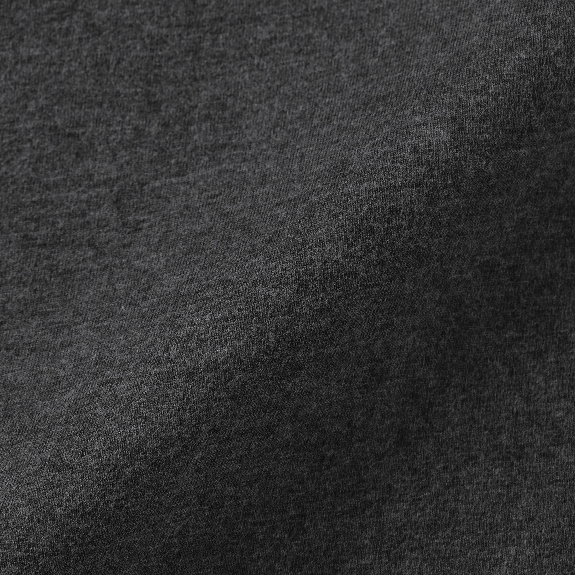 紳士　起毛クルーネック長袖Ｔシャツ