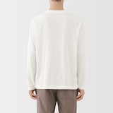 紳士　起毛クルーネック長袖Ｔシャツ