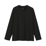 紳士　起毛クルーネック長袖Ｔシャツ