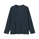 紳士　起毛クルーネック長袖Ｔシャツ