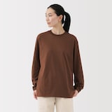 紳士　起毛クルーネック長袖Ｔシャツ