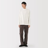 紳士　起毛ハイネック長袖Ｔシャツ