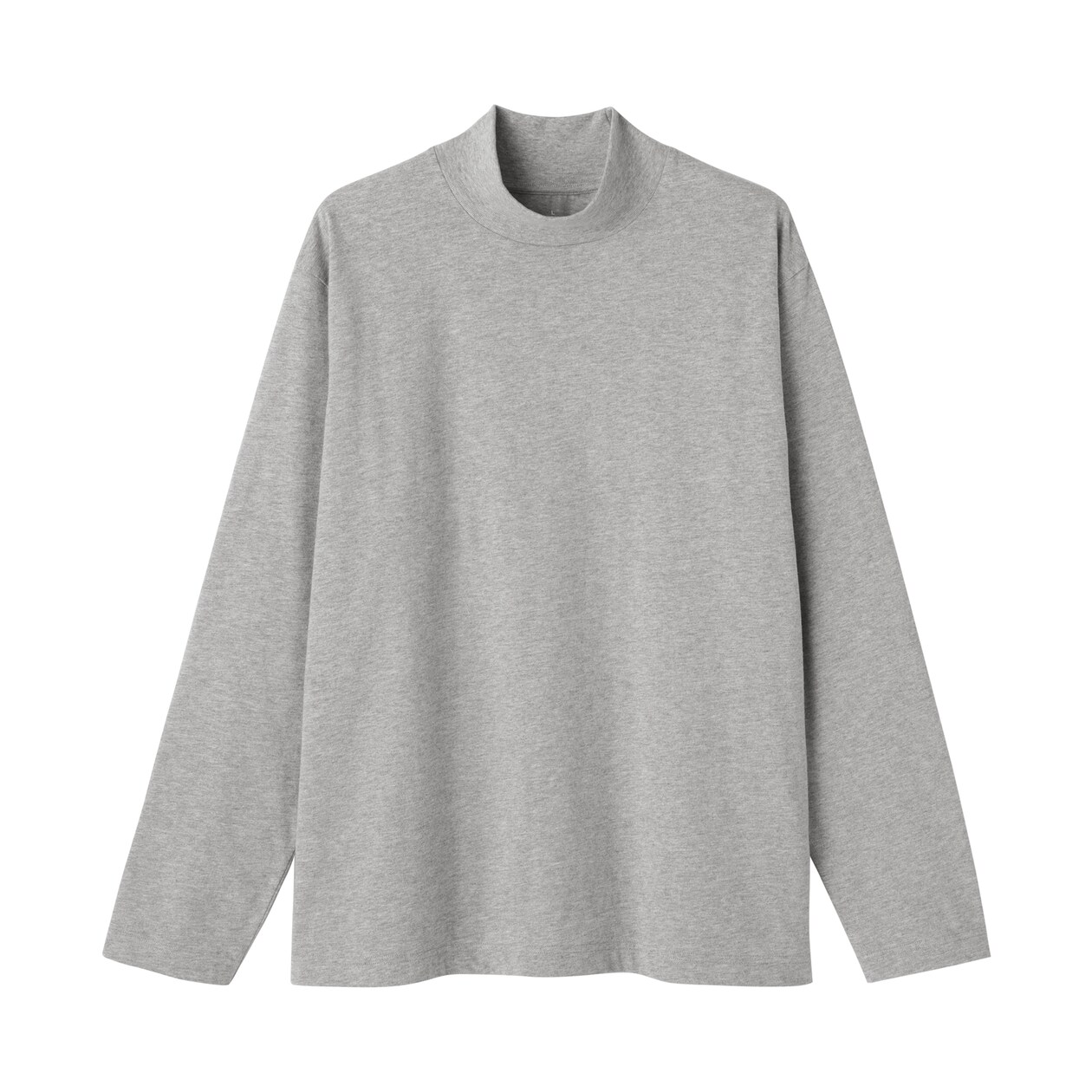 紳士　起毛ハイネック長袖Ｔシャツ