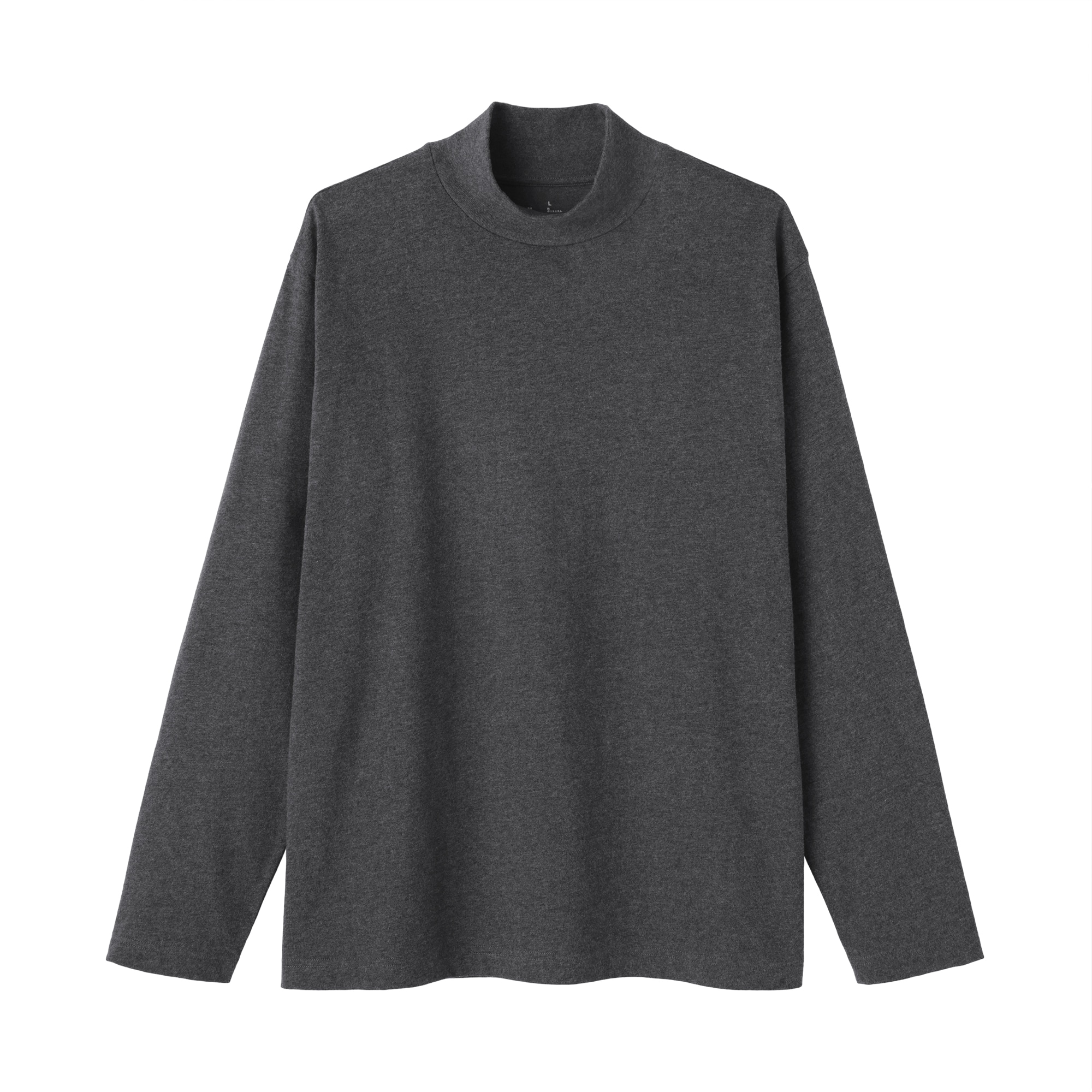 紳士　起毛ハイネック長袖Ｔシャツ