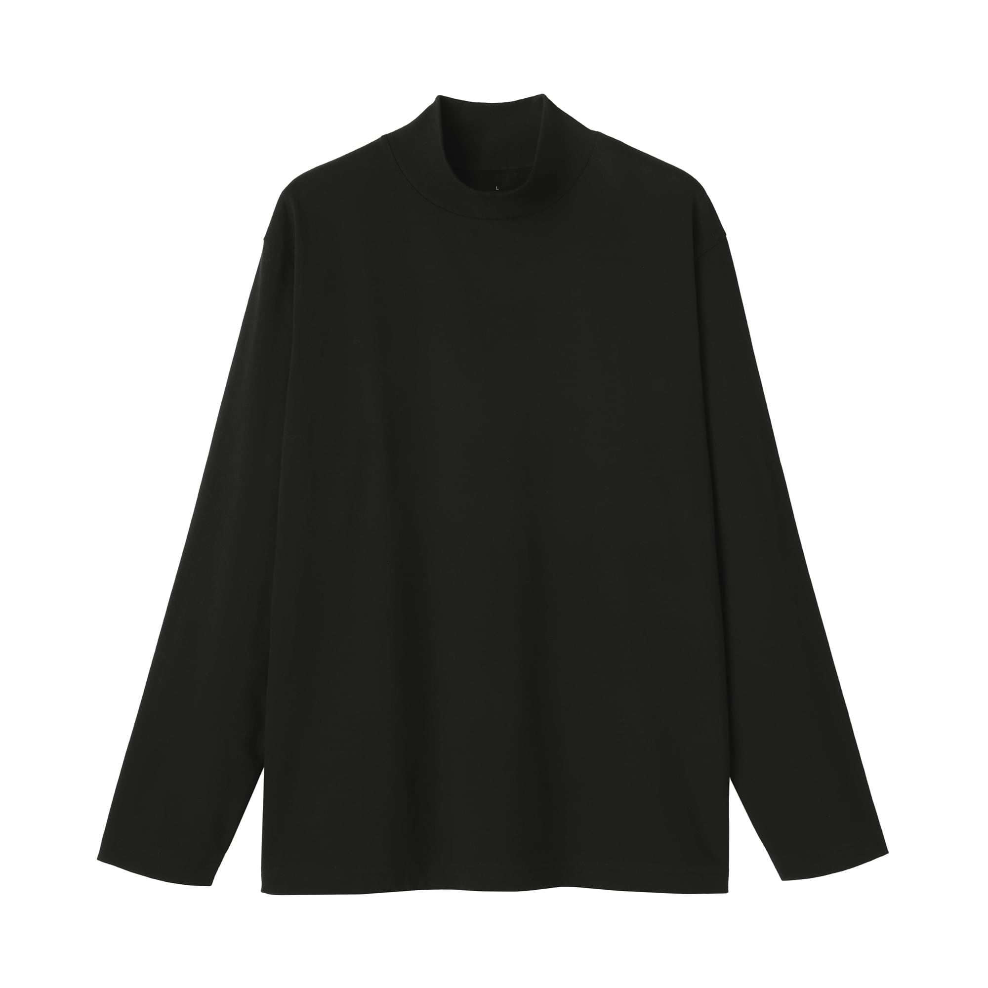 紳士　起毛ハイネック長袖Ｔシャツ