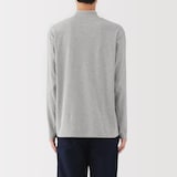 紳士　起毛ハイネック長袖Ｔシャツ