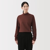 紳士　起毛ハイネック長袖Ｔシャツ