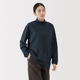 紳士　起毛ハイネック長袖Ｔシャツ