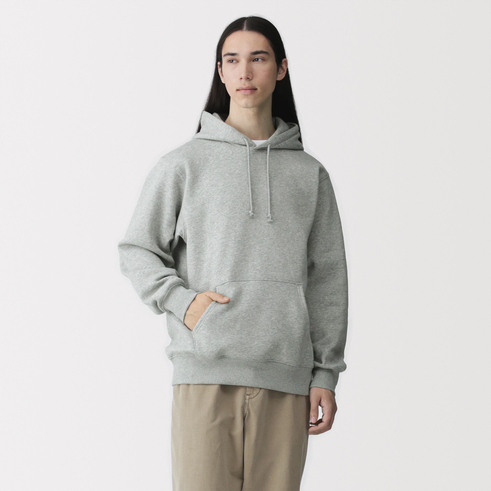 紳士　スウェットプルパーカ