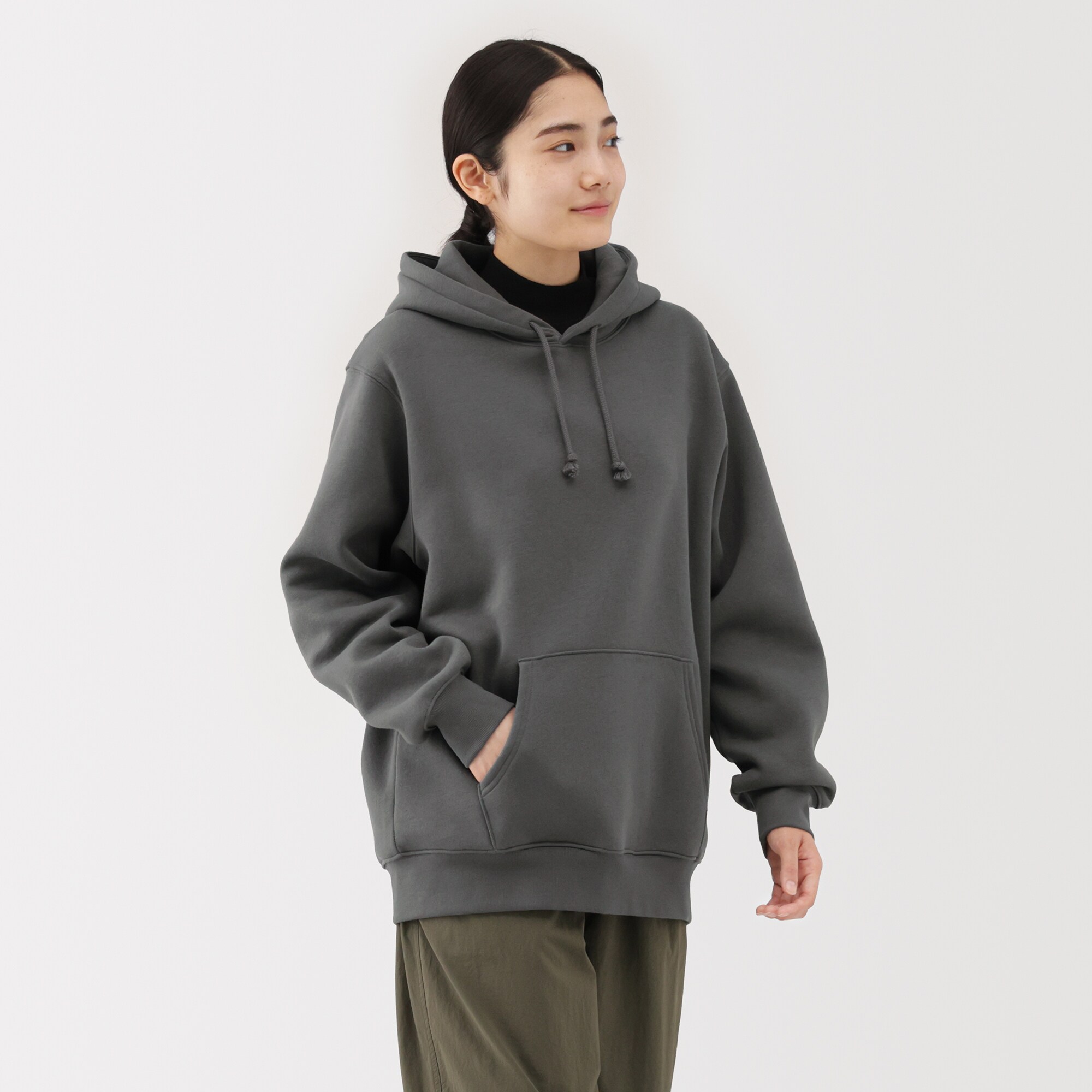 紳士　スウェットプルパーカ