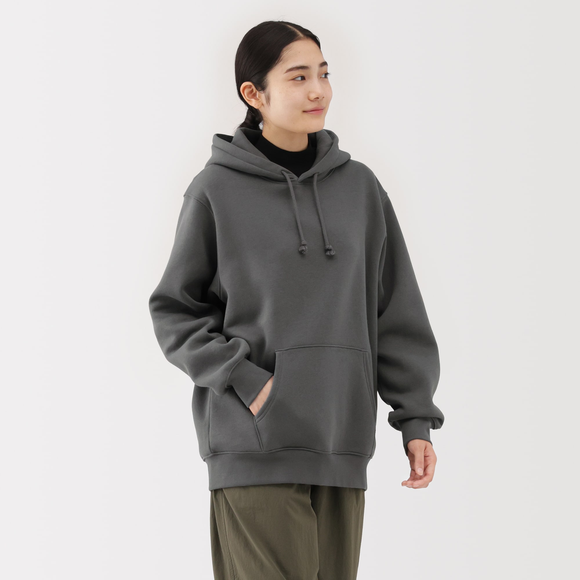 紳士　スウェットプルパーカ