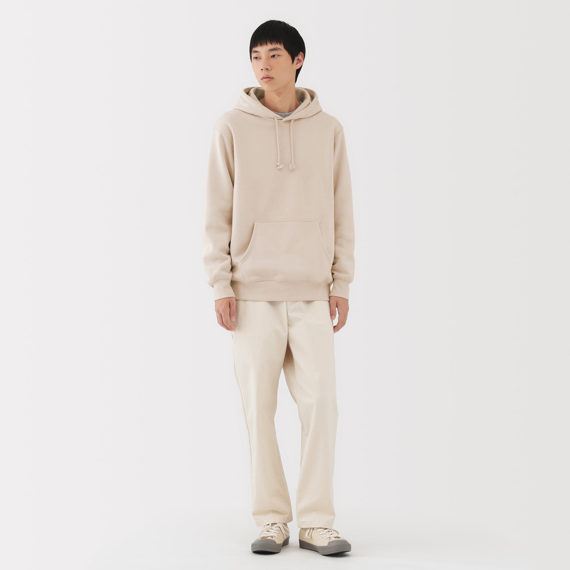 紳士　スウェットプルパーカ