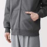 紳士　スウェットフルジップパーカ