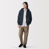 紳士　スウェットフルジップパーカ