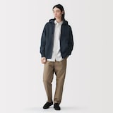 紳士　スウェットフルジップパーカ