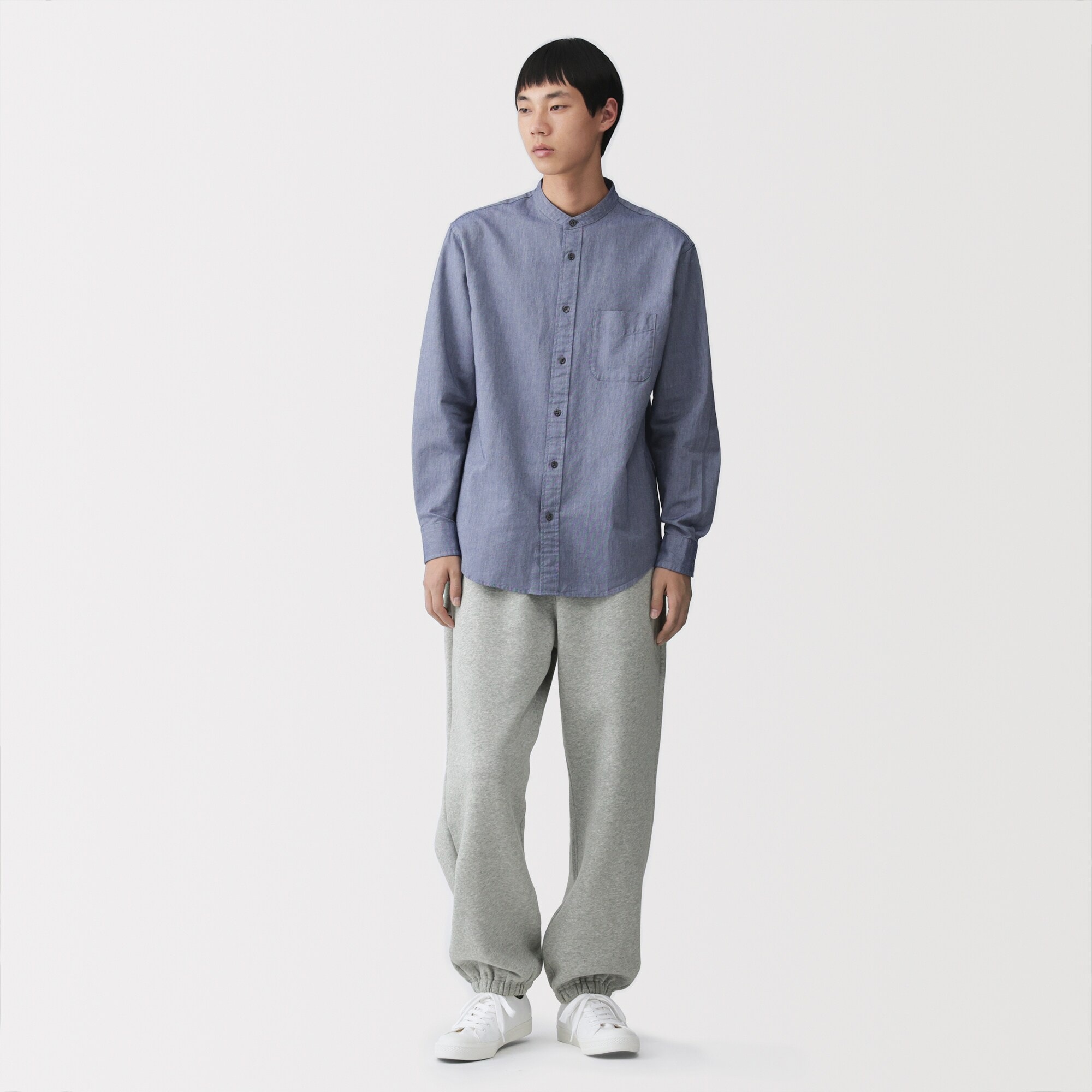 紳士　スウェットワイドパンツ