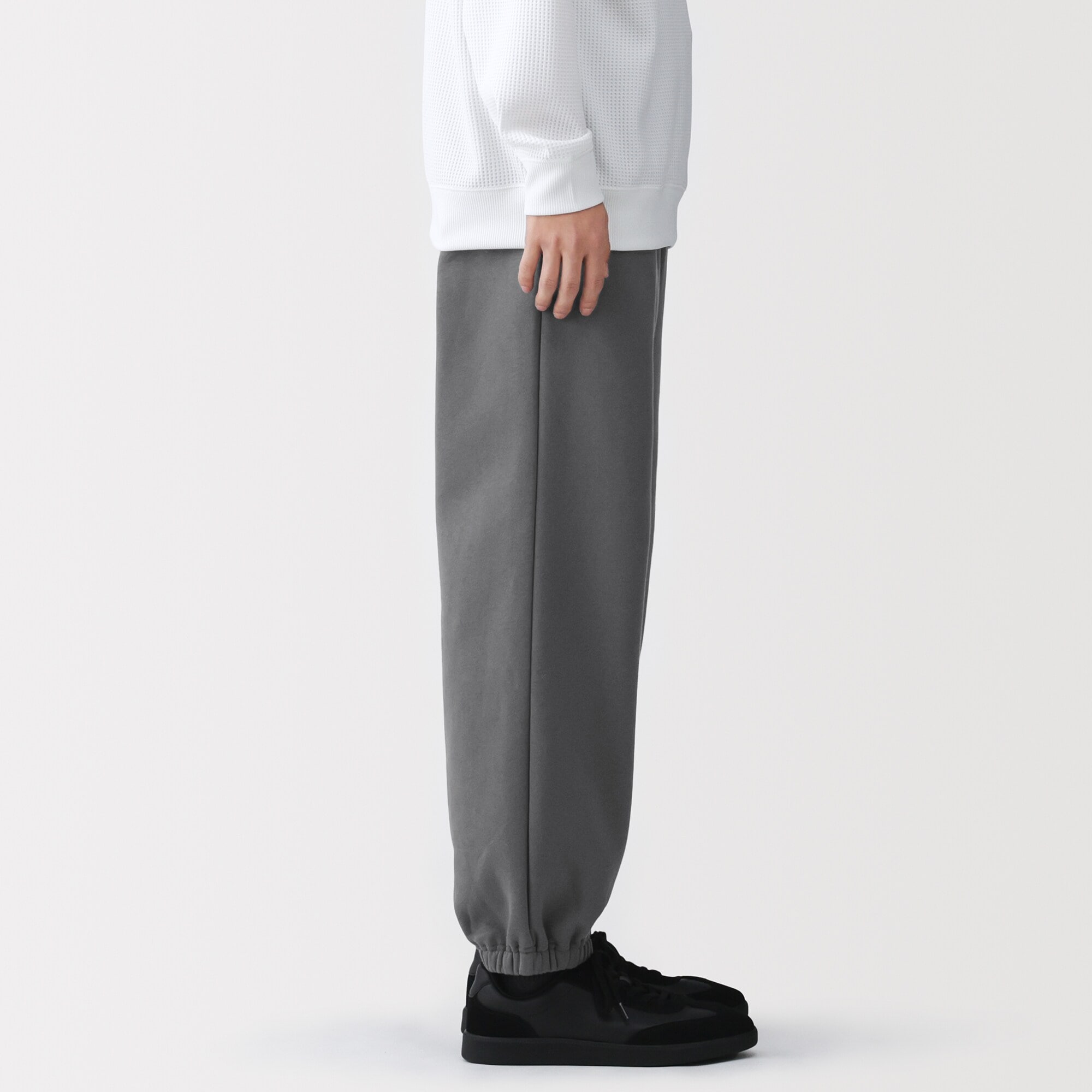 紳士　スウェットワイドパンツ