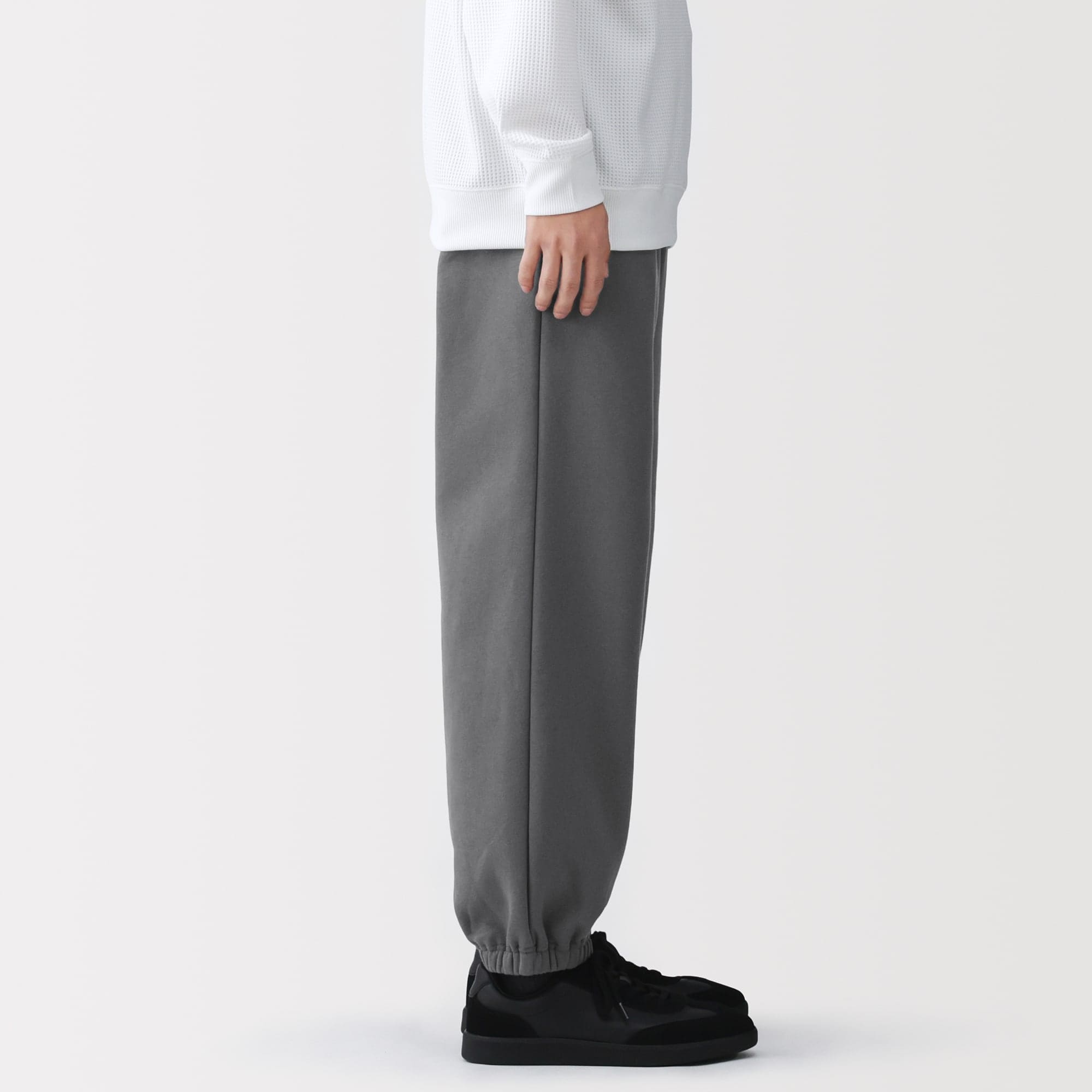 紳士　スウェットワイドパンツ