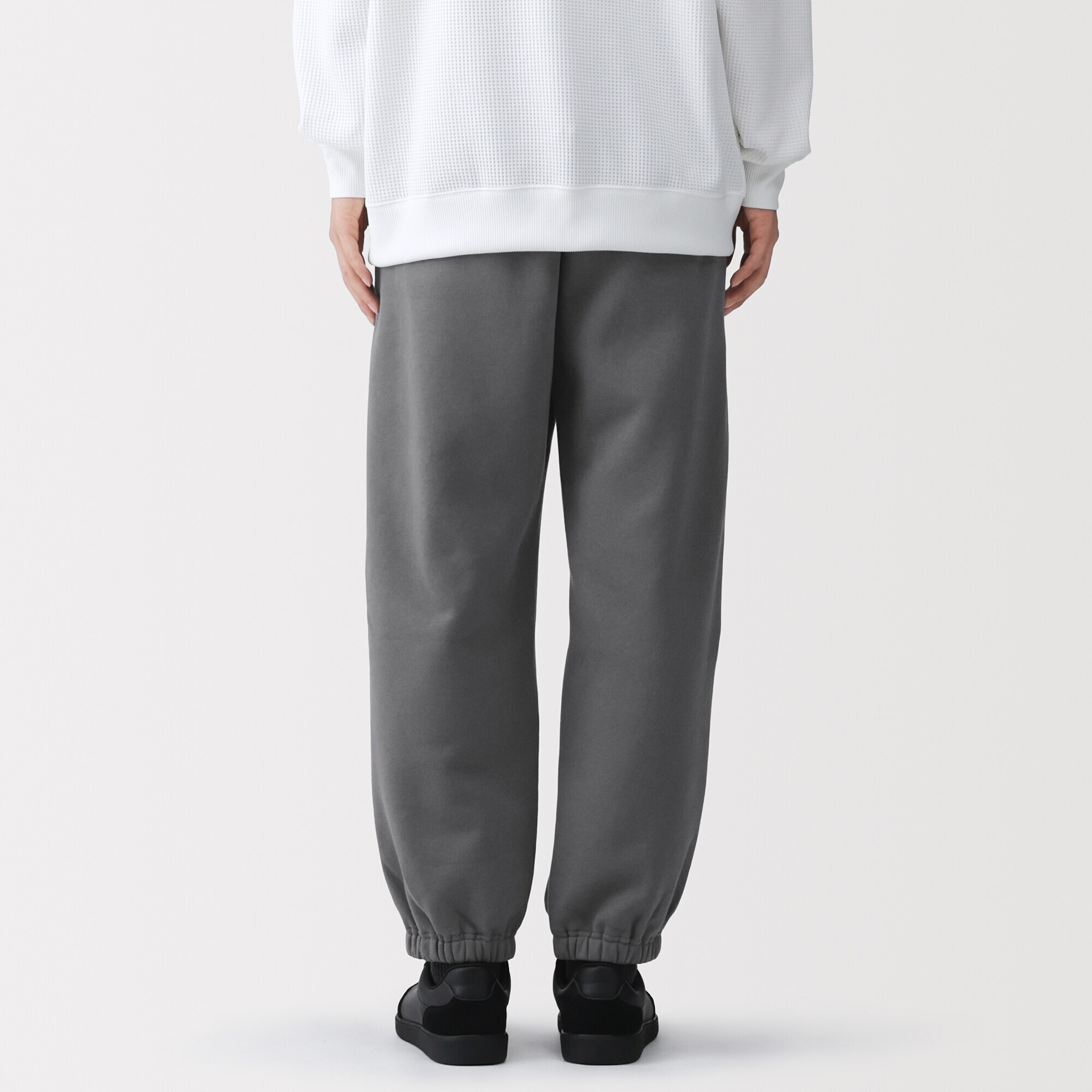 紳士　スウェットワイドパンツ