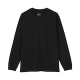 紳士　洗いざらし太番手クルーネック長袖Ｔシャツ