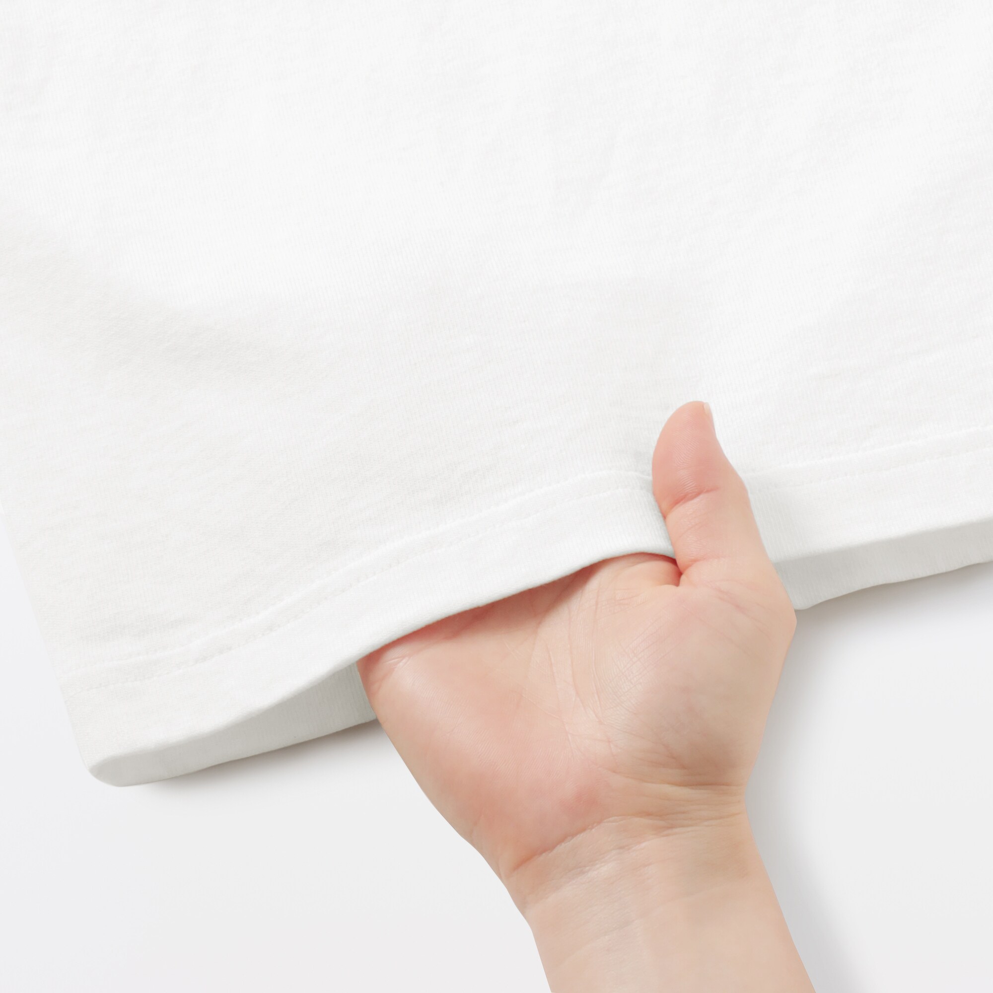 紳士　洗いざらし太番手クルーネック長袖Ｔシャツ