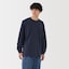 紳士　洗いざらし太番手クルーネック長袖Ｔシャツ