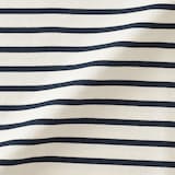 紳士　洗いざらし太番手ボートネック九分袖Ｔシャツ