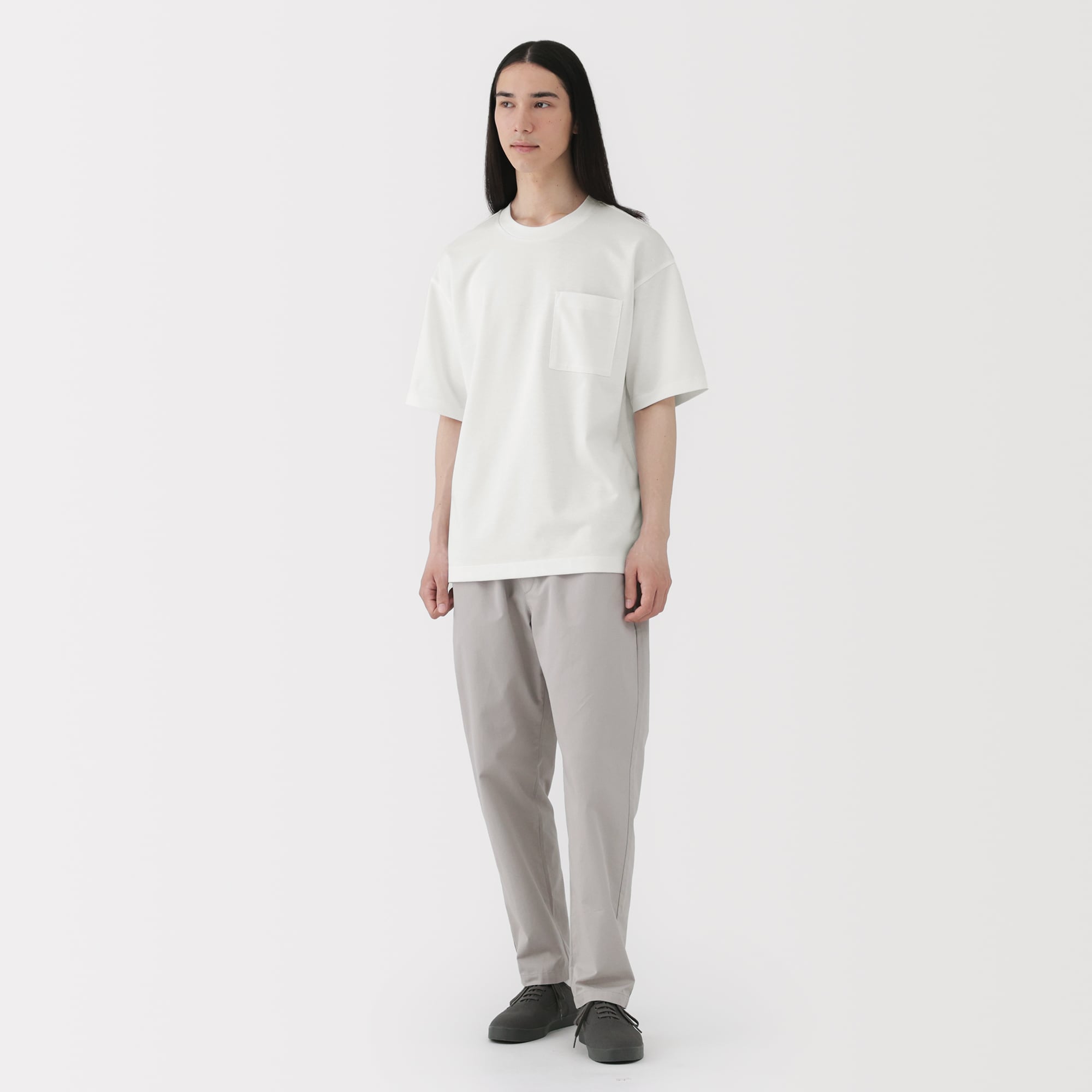 紳士　涼感ＵＶカットワイド半袖Ｔシャツ（ＡＳＥＡＮ）