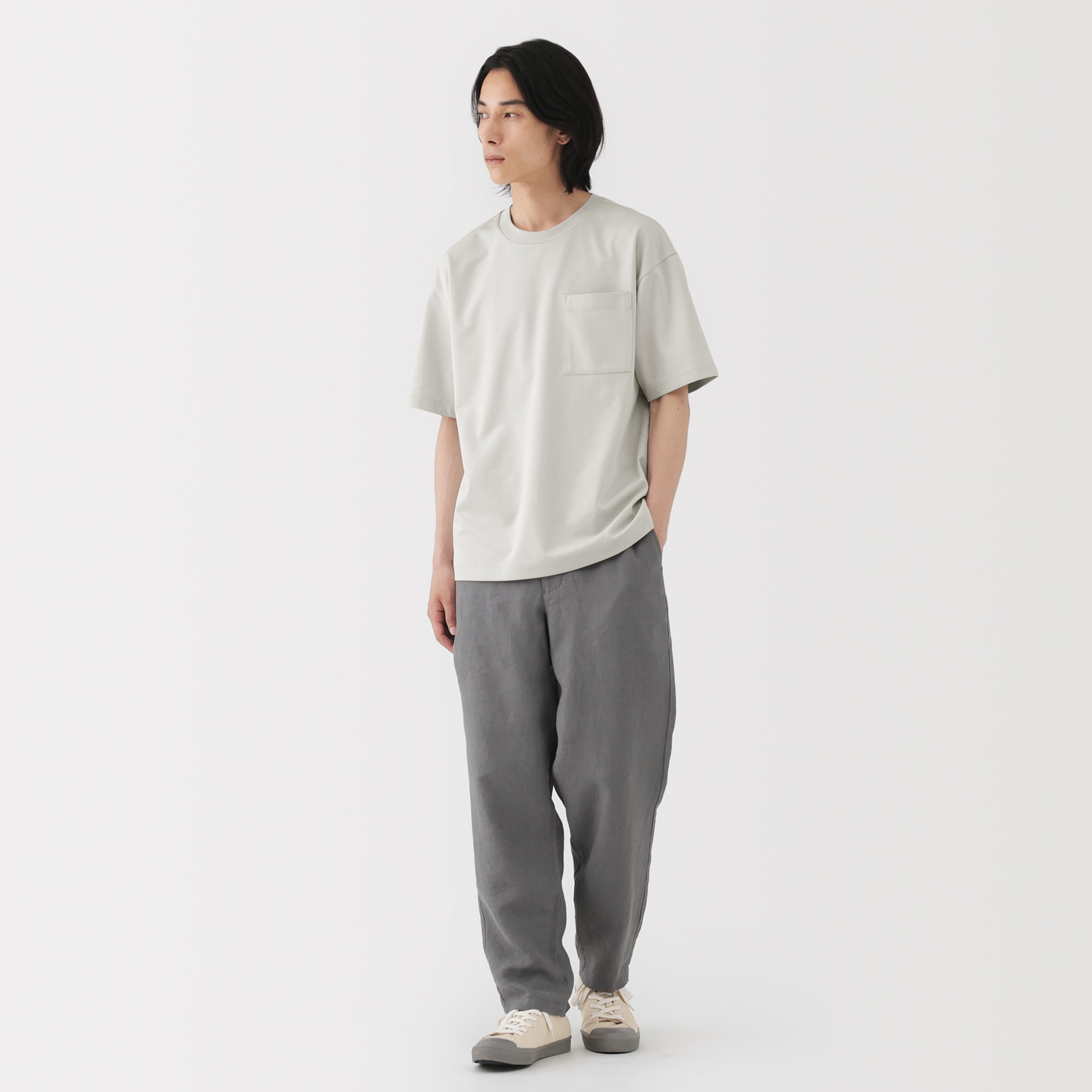 紳士　涼感ＵＶカットワイド半袖Ｔシャツ（ＡＳＥＡＮ）