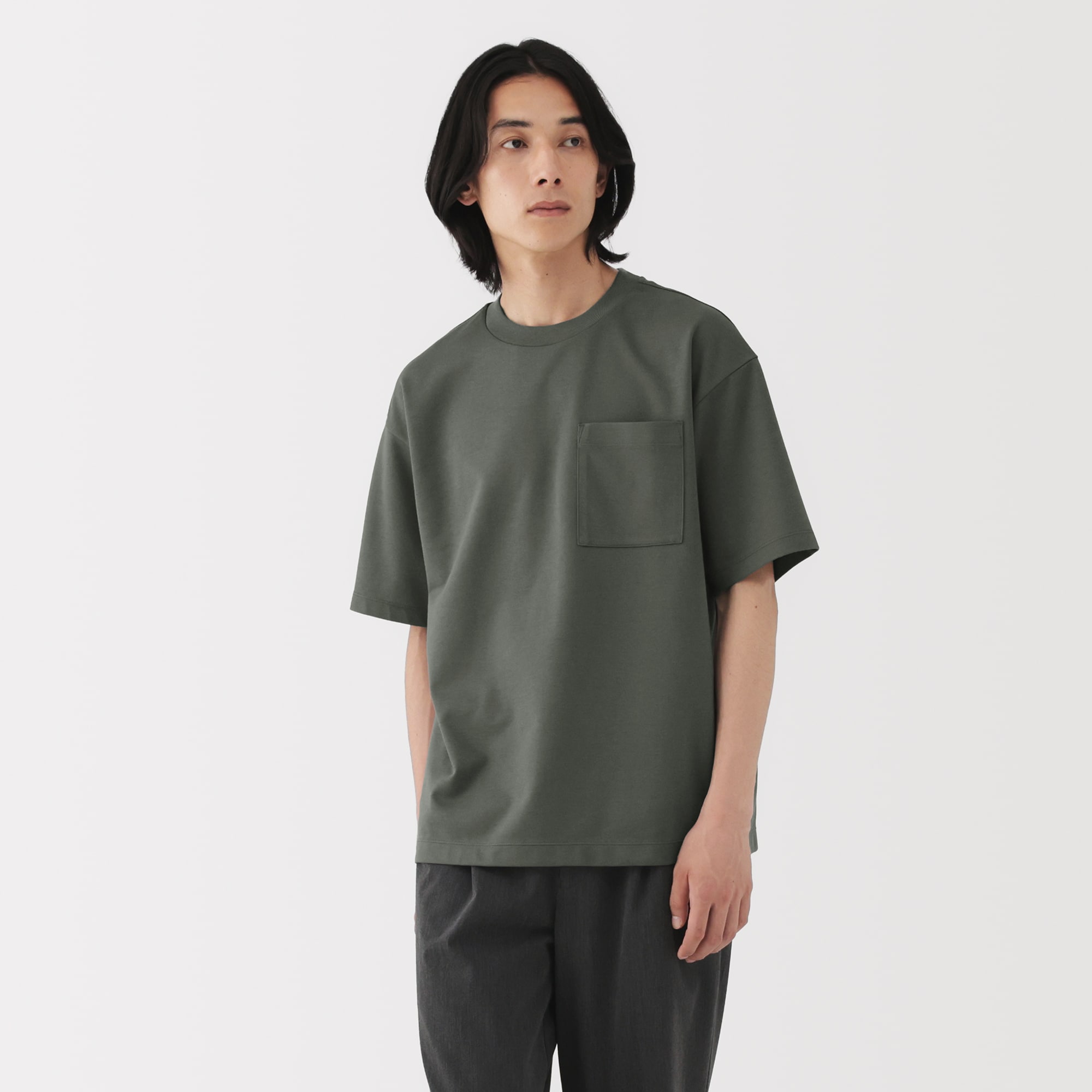 紳士　涼感ＵＶカットワイド半袖Ｔシャツ（ＡＳＥＡＮ）