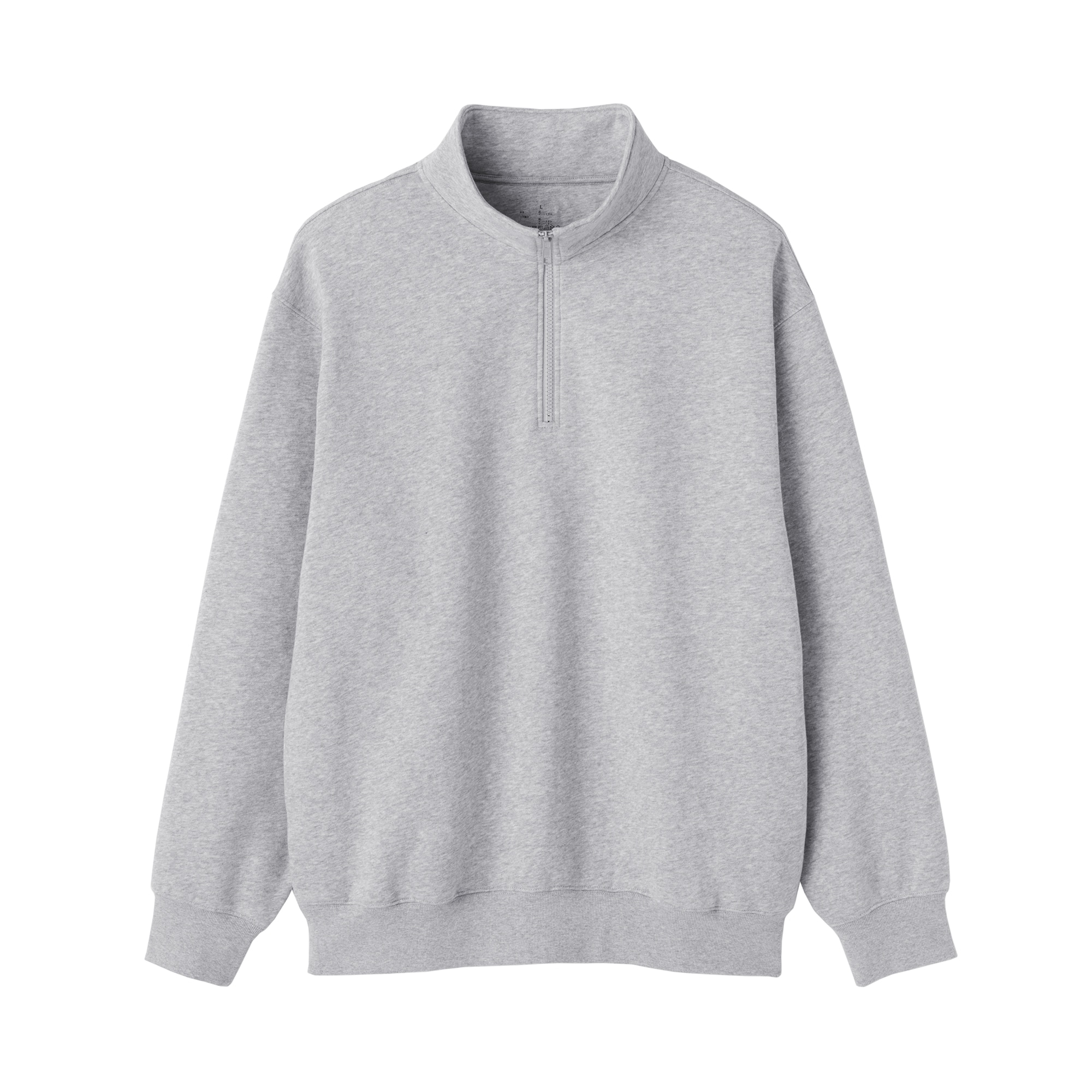 紳士 ハーフジップスウェットシャツ | 無印良品